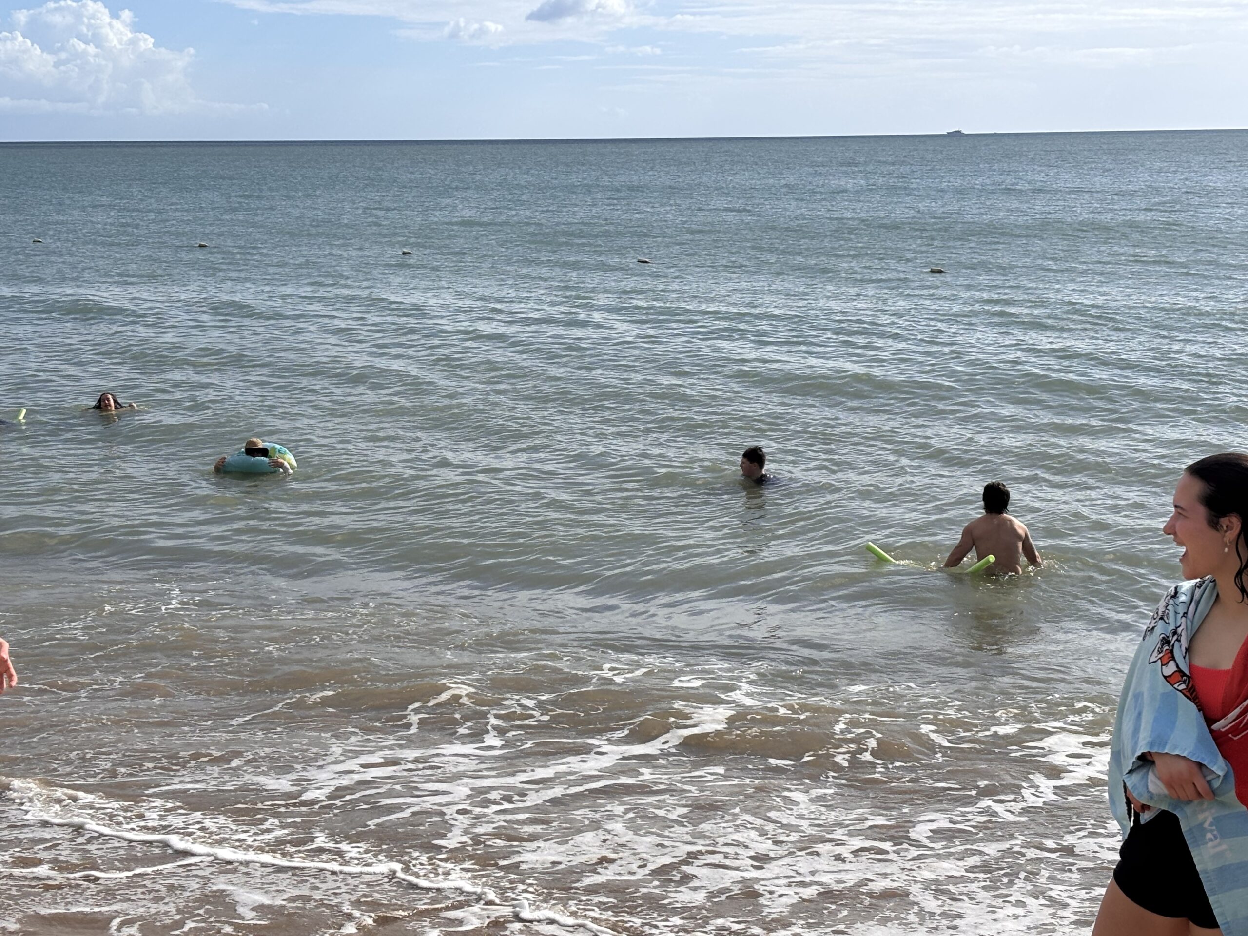 IMG_4183 The Caribbean water was the perfect temperature - cold enough to cool down, yet warm enough to be able to endlessly float and relax.