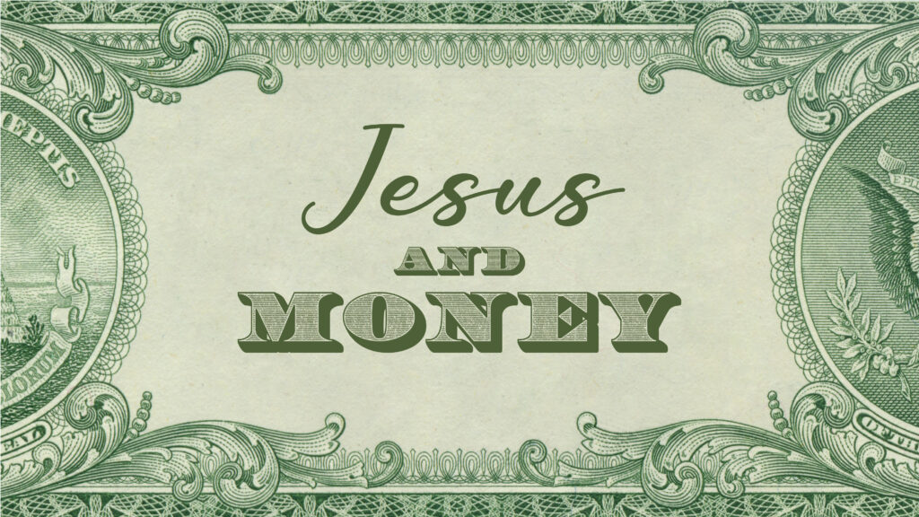 Jesus and money slide